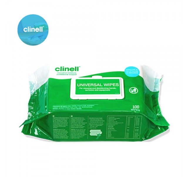 Clinell Universal Wipes x 100