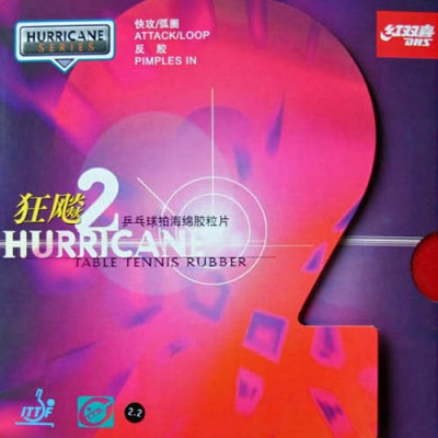 DHS Hurricane 2 Table Tennis Rubber