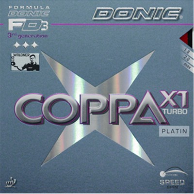DONIC Coppa X1 Turbo (Platin) Table Tennis Rubber