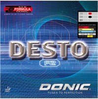 DONIC Desto F2 Table Tennis Rubber DONIC Desto F2 Table Tennis Rubber