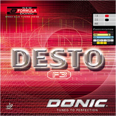 DONIC Desto F3 Table Tennis Rubber