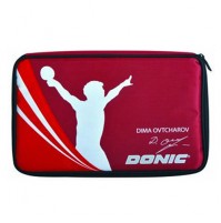 DONIC Ovtcharov Plus Table Tennis Bat Wallet Case Single Red
