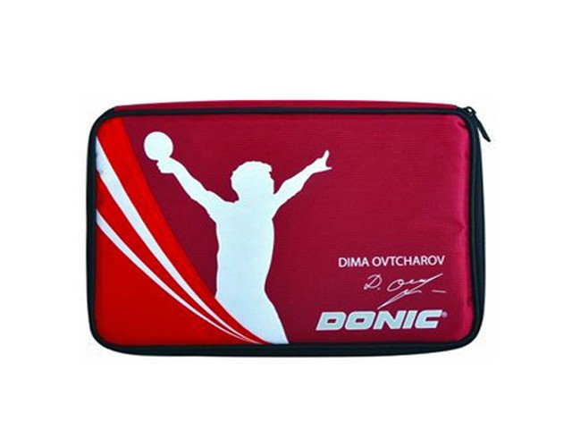 DONIC Ovtcharov Plus Table Tennis Bat Wallet Case Single Red