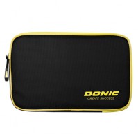 DONIC Simplex Table Tennis Bat Wallet Case Single Black/Yellow