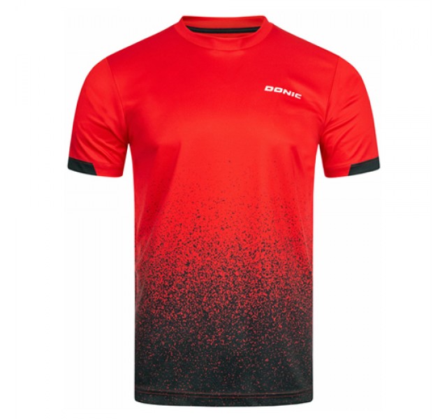Donic Split Table Tennis Shirt Red/Black
