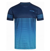 Donic Tropic Table Tennis Shirt Marine/Cyan Blue