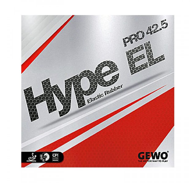 Gewo Hype EL Pro 42.5 Table Tennis Rubber - NOW ONLY £23.45 !