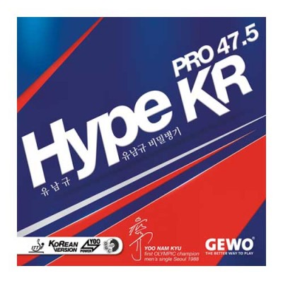 Gewo Hype KR Pro 47.5 Table Tennis Rubber NOW ONLY £23.45 !