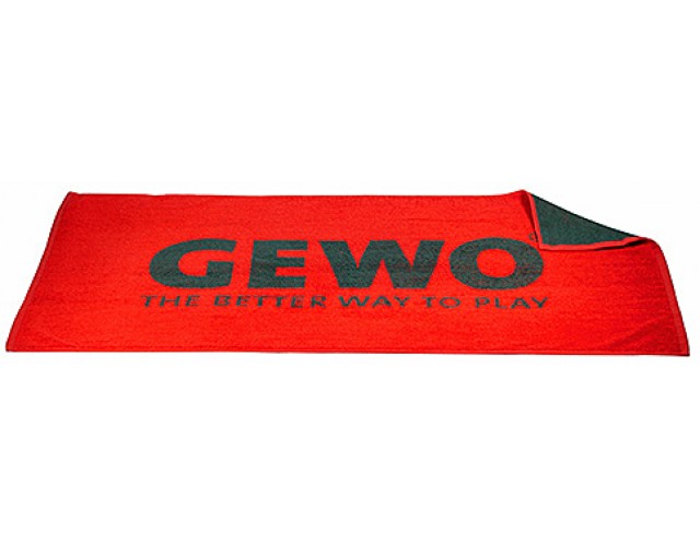Gewo Match Table Tennis Sports Towel Red/Anthracite NOW ONLY £9.95 !