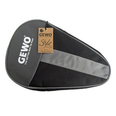 Gewo Style Round Table Tennis Bat Case Black/Silver NOW ONLY £6.50 !