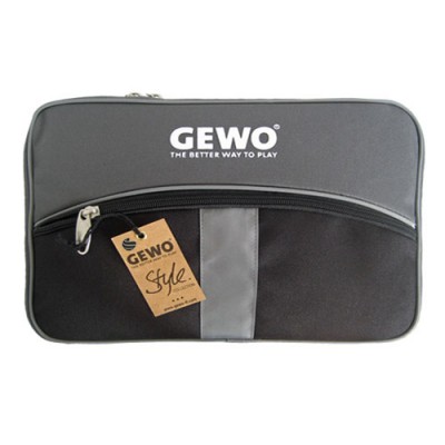 Gewo Style M Table Tennis Bat  Wallet Case Black/Silver NOW ONLY £9.99 !