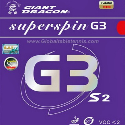 Giant Dragon Superspin G3 S2 Table Tennis Rubber