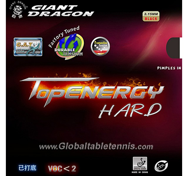 Giant Dragon Topenergy Table Tennis Rubber Hard