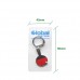 Global Table Tennis Bat/Ball Keyring Red NEW