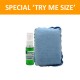 Global Table Tennis Bat Rubber Green Super Spritzer Special 'TRY ME SIZE' Global Table Tennis Bat Rubber Green Super Spritzer Special 'TRY ME SIZE'