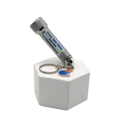 Global Table Tennis Mini Flashlight LED Keyring
