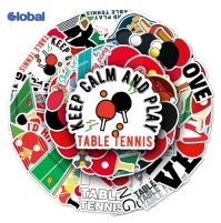 Global Table Tennis Stickers (25)