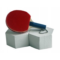 Globe Mini Table Tennis Bat Keychain