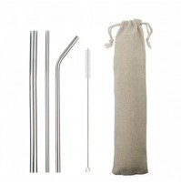 Stainless Steel Drinking Straws Eco-friendly