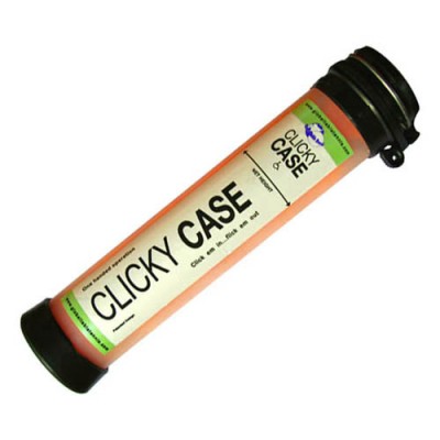 Global Table Tennis Ball CLICKY CASE - Six Ball Black