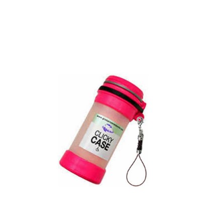 Global Table Tennis Ball CLICKY CASE - Three Ball Hot Pink