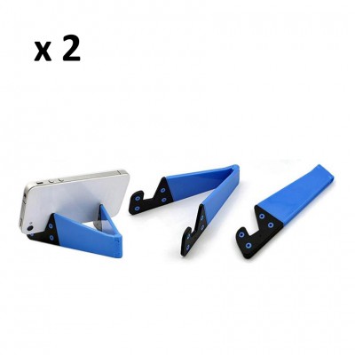 NEW V-Shaped Foldable Phone Stand Holder x 2