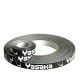Yasaka Table Tennis Bat Edge Tape Black/White Yasaka Table Tennis Bat Edge Tape Black/White